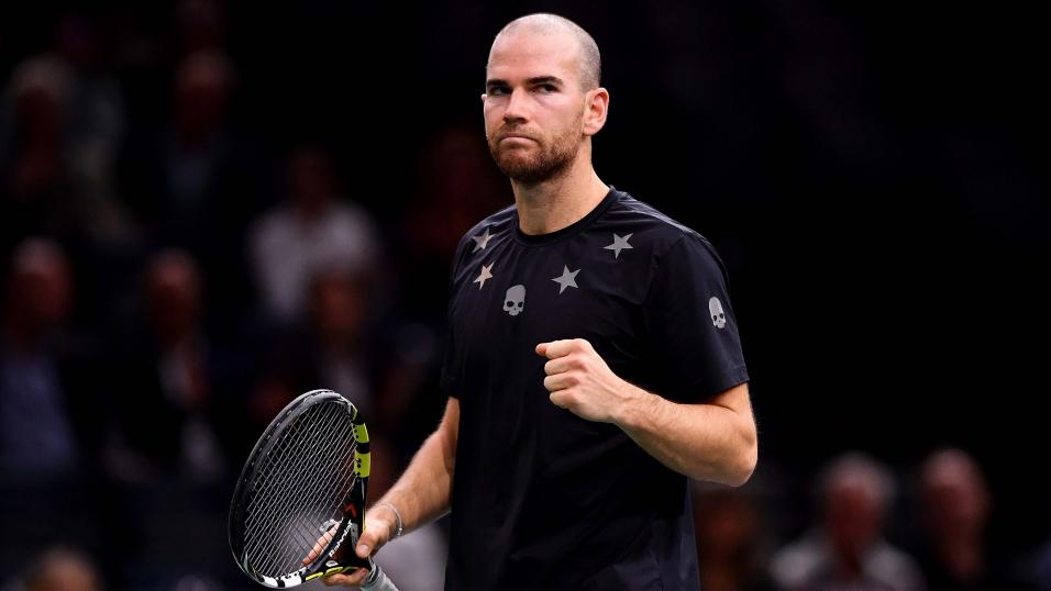 French Tennis Player Adrian Mannarino